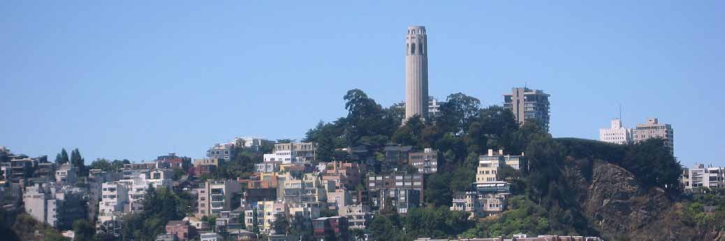 San Francisco: Wochenends nur Anwohnerparken am Coit Tower