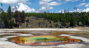 Pool im Yellowstone National Park. Foto: Stefan Schwach