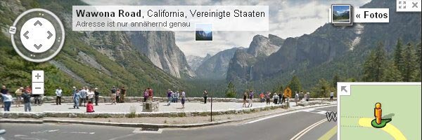 Streetview jetzt auch für National Parks