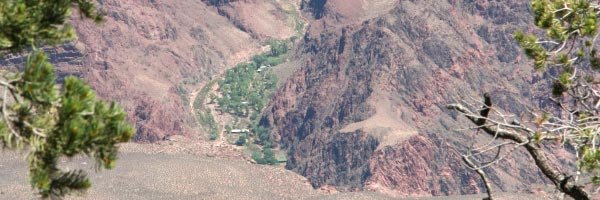 Grand Canyon: Pipelinebruch am North Kaibab Trail