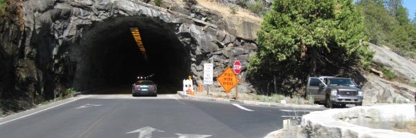 Yosemite: Wawona Tunnel wird repariert Yosemite: Wawona Tunnel wird repariert