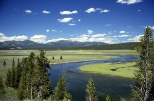 Yellowstone River im Hayden Valley. Foto: wikipedia Yellowstone River im Hayden Valley. Foto: wikipedia