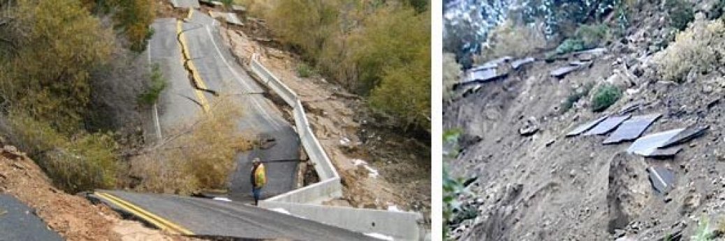 Cedar Breaks: Highway 14 von Erdrutsch zerstört