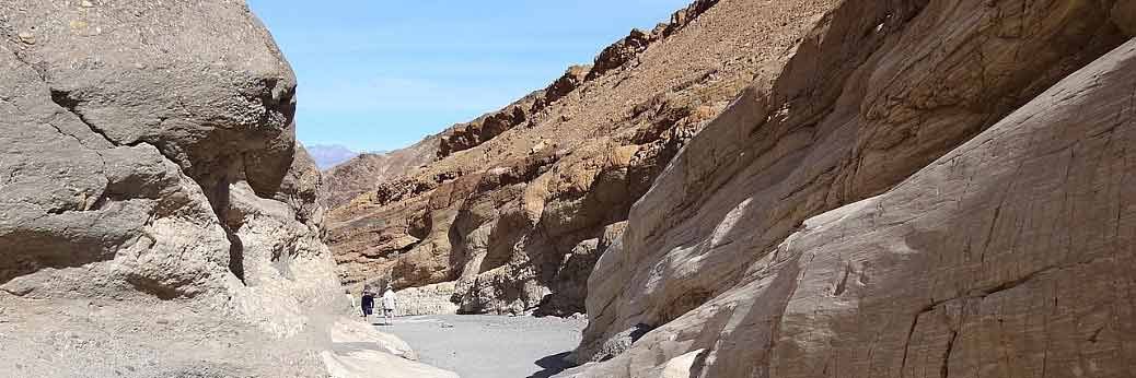 Death Valley: Mosaic Canyon Road wegen Bauarbeiten gesperrt