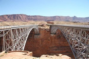 Navajo Bridges über den Marble Canyon. Foto: Stefan Kremer