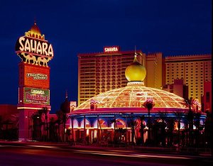Das Sahara Hotel and Casino. Foto: wikipedia Das Sahara Hotel and Casino. Foto: wikipedia