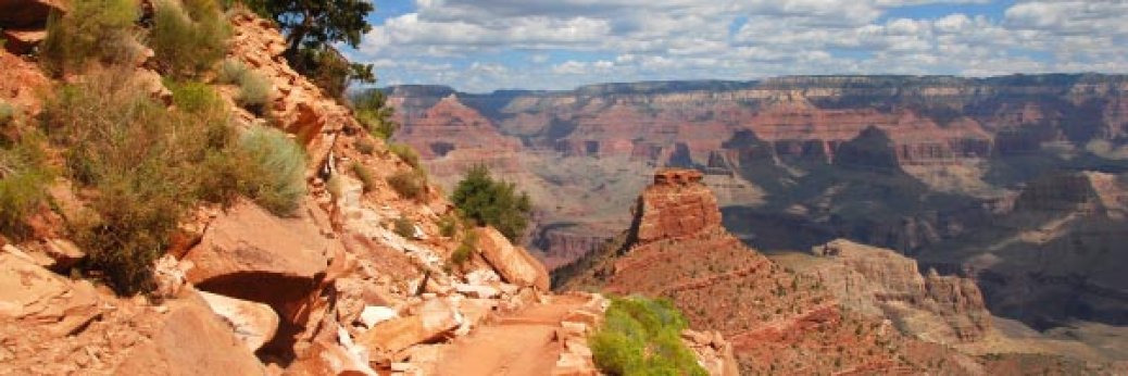 Grand Canyon: Arbeiten am South Kaibab Trail