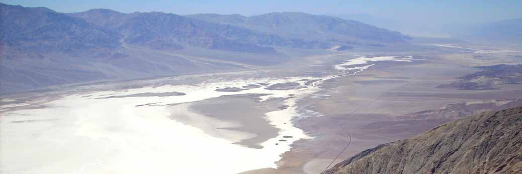 Death Valley: Neue Regenschäden Death Valley: Neue Regenschäden